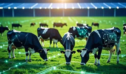 cow picture ai